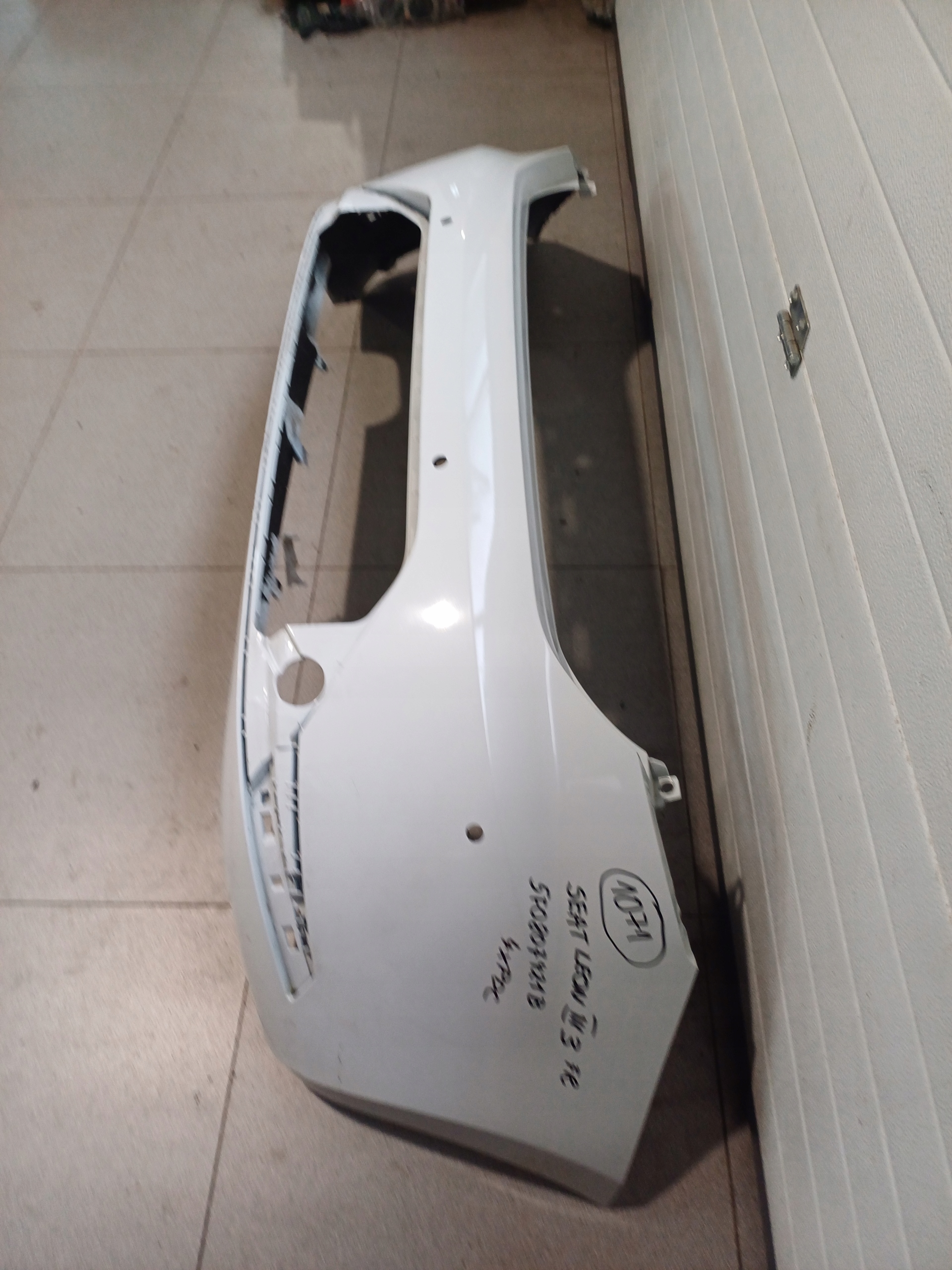 bumper rear part rear SEAT LEON 3 III FR 5F0807421B 4 X PDC HB