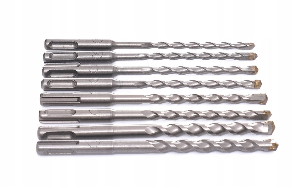 WIERTŁA DO BETONU SDS PLUS ZESTAW WIERTEŁ 8 SZT Marka Tagred