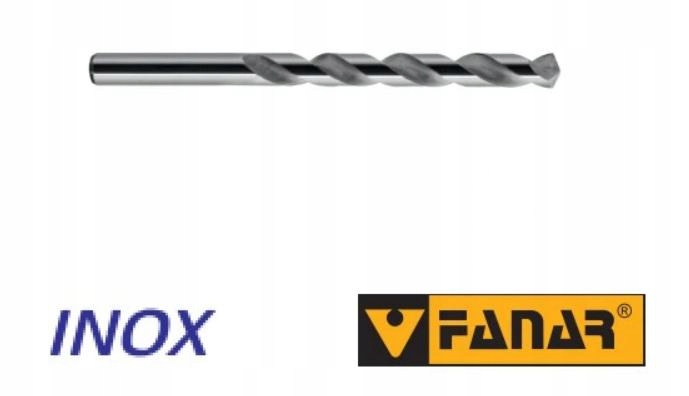 Wiertło kobaltowe 10 mm INOX HSSE Fanar