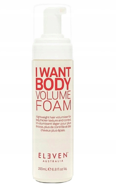 ELEVEN AUSTRALIA I WANT BODY VOLUME FOAM PIANKA 200ML