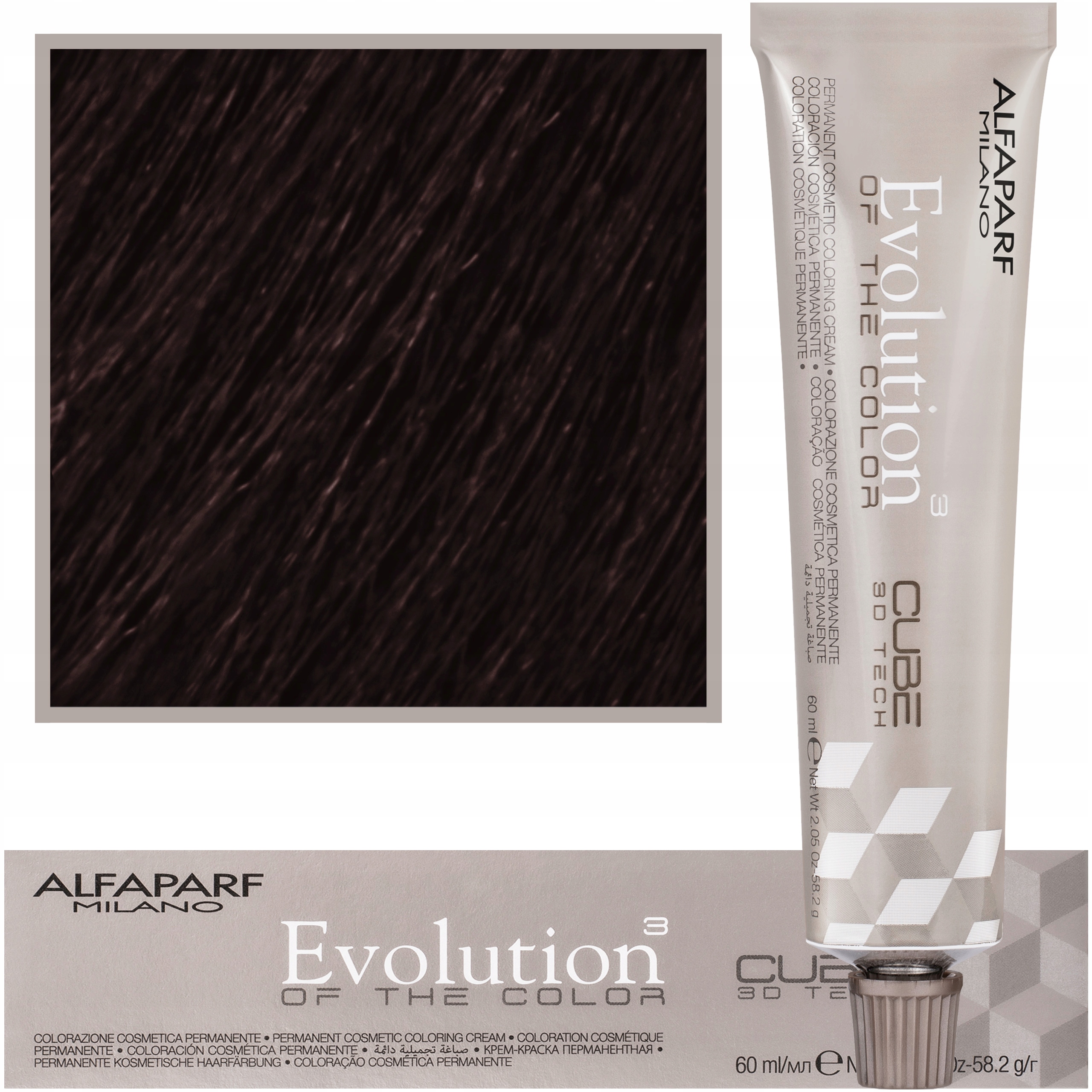 

Farba do włosów Alfaparf Evolution kolor 5NB 60ml