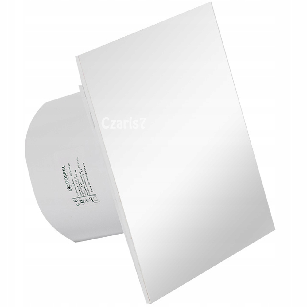 Ventilátor Se Skleněným Panelem Standard Bílý Fi 120