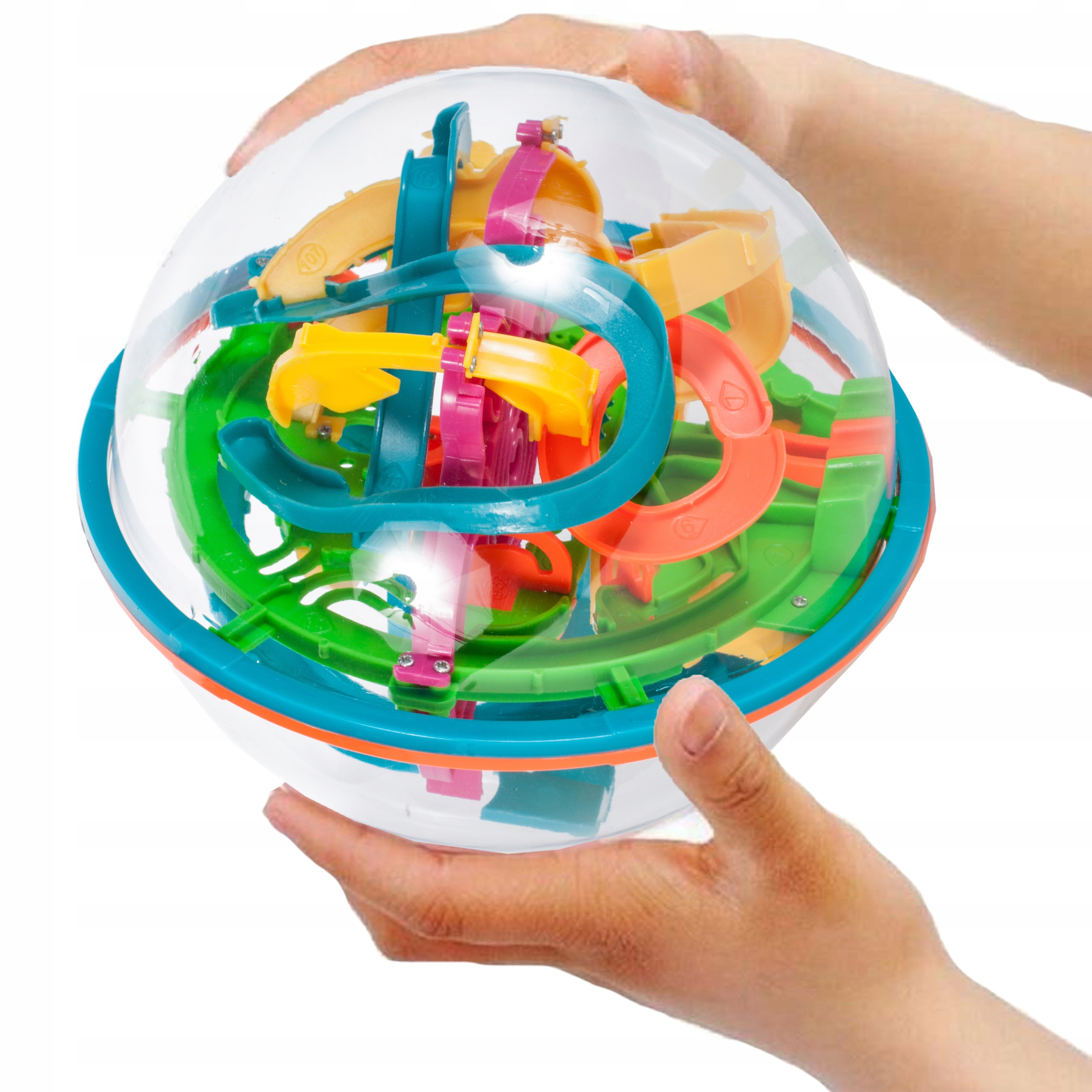 DUŻA KULA LABIRYNT 3D PRZEPLATANKA ŁAMIGŁÓWKA 19CM