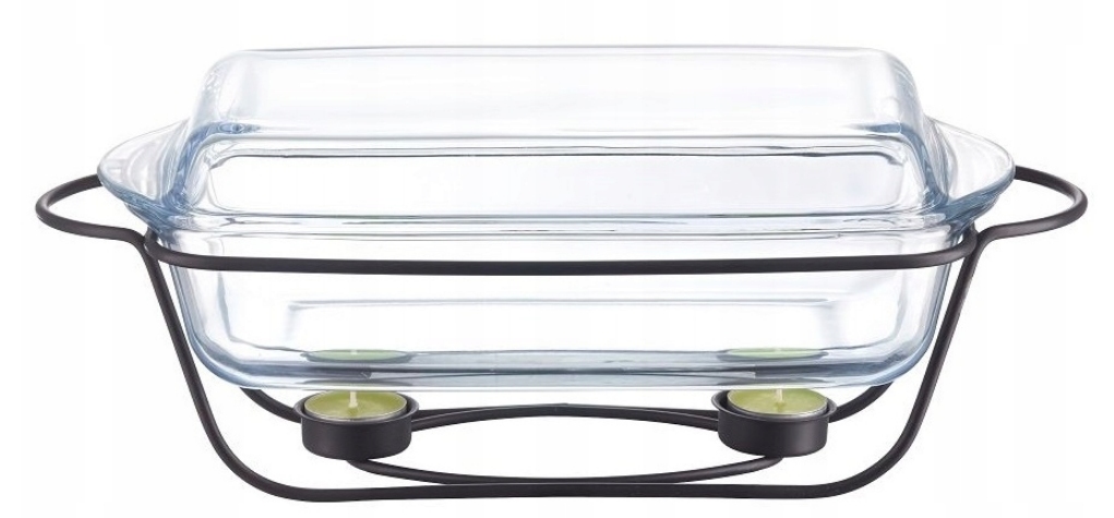 Naczynie z Podgrzew. CZARNE 3,9L AMBITION SAULE