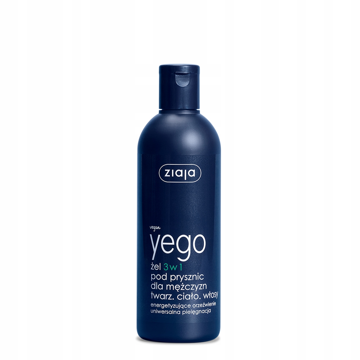 Żel pod prysznic dla mężczyzn twarz ciało włosy Ziaja Yego 3w1 300 ml