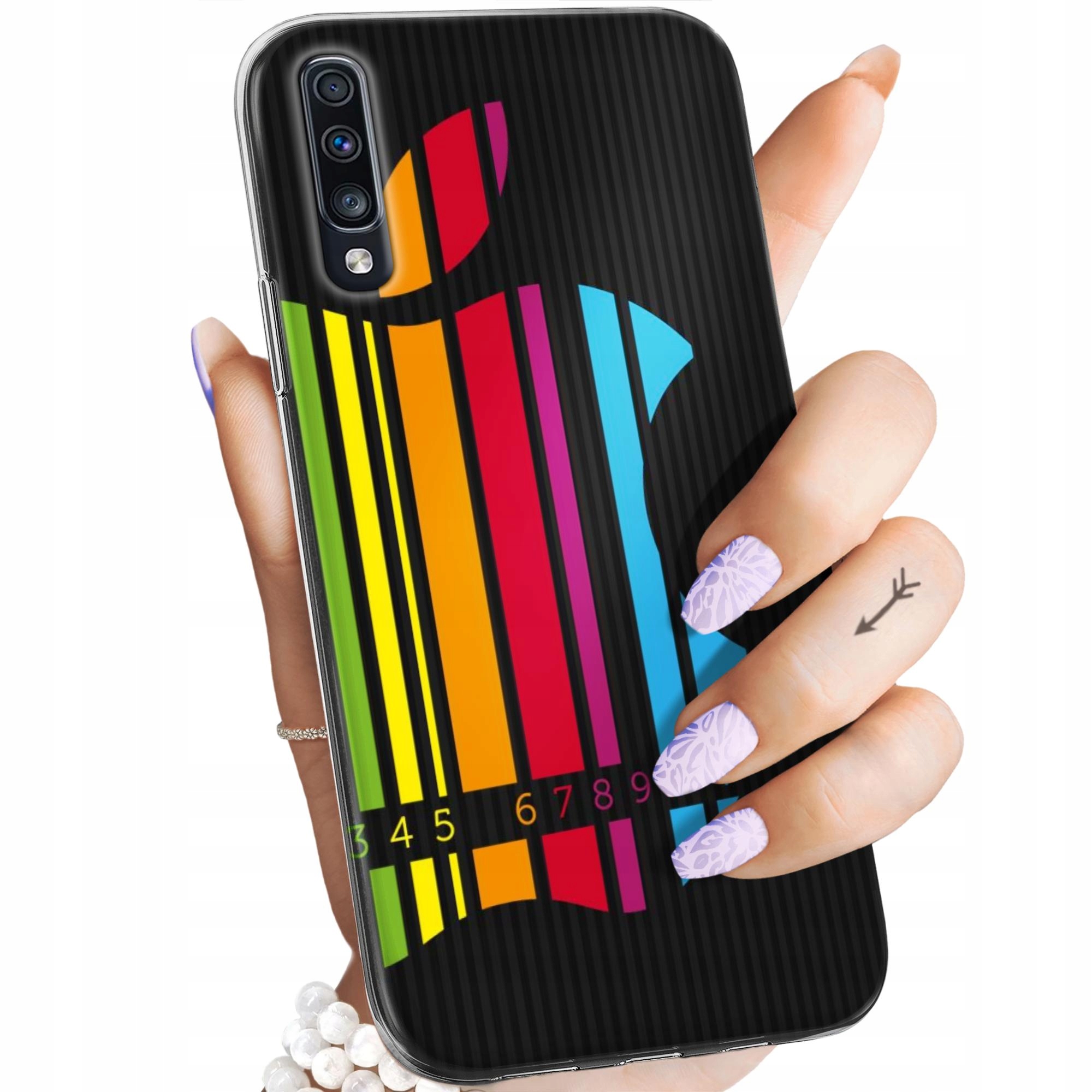 Etui Do Samsung Galaxy A70 A70S Z Jabłkiem Jabłuszko Obudowa Case
