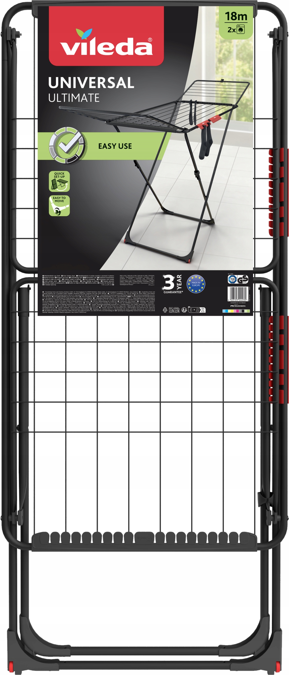 Vileda Suszarka na Pranie Universal Ultimate 18m