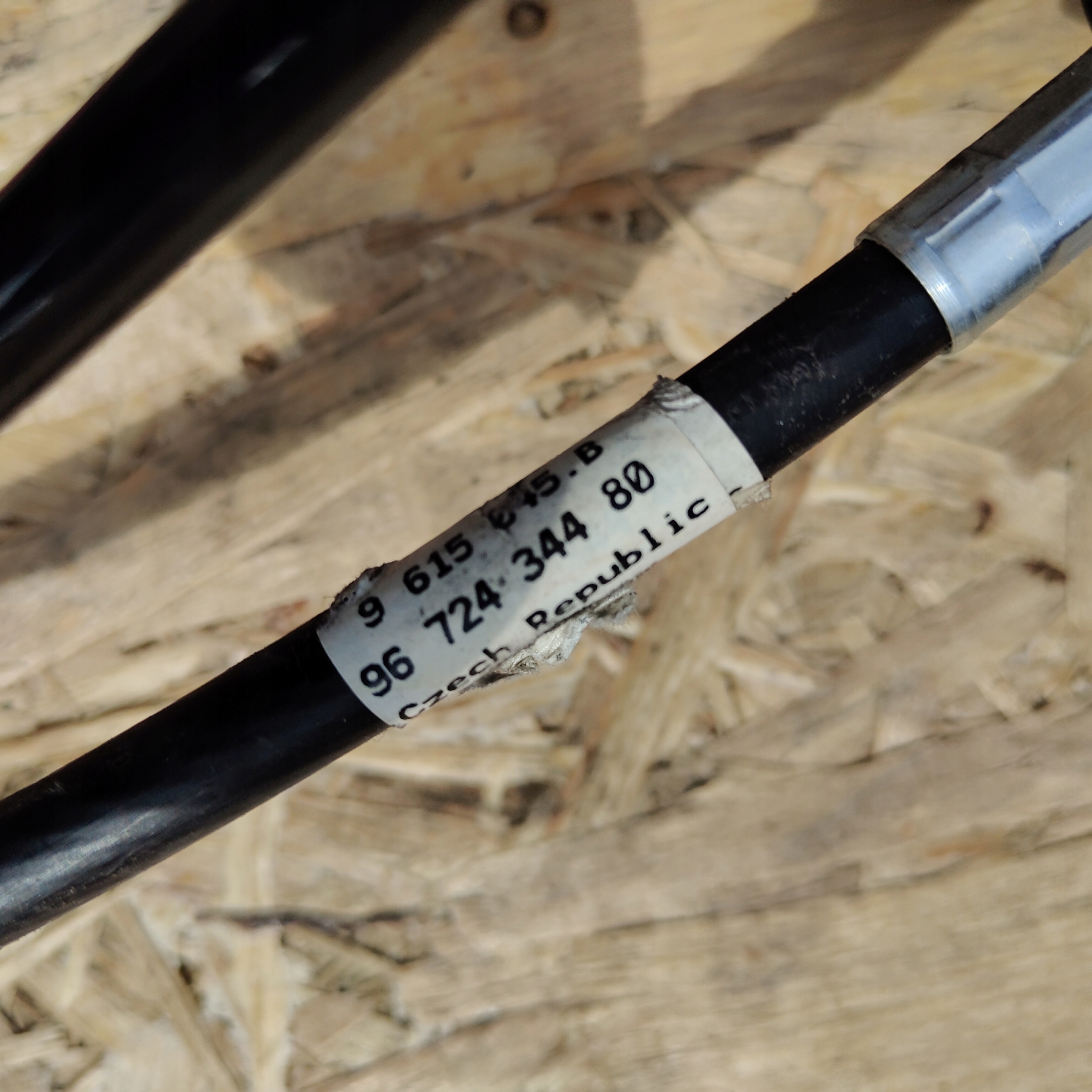 Câble Mécanisme levier vitesse Engrenage CITROEN BERLINGO III 9672434480
