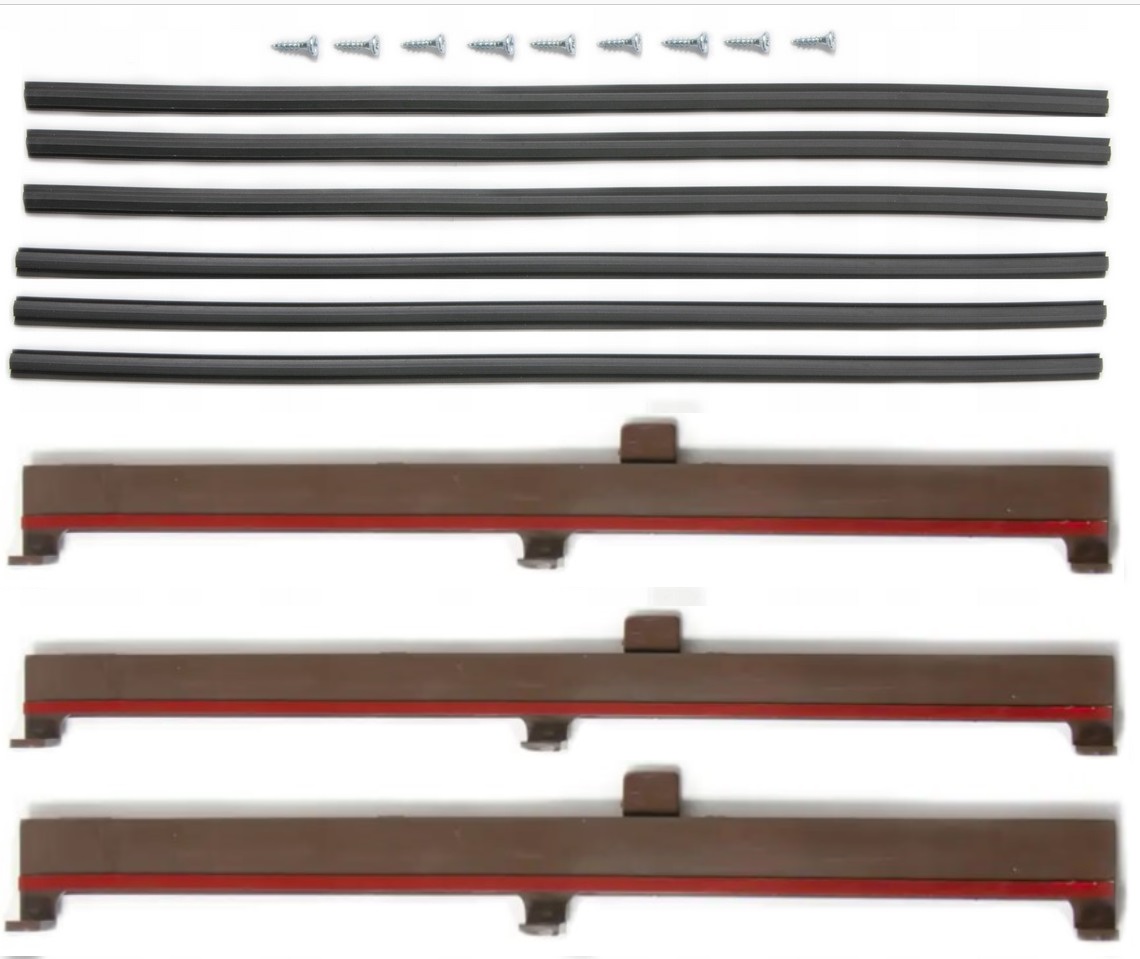 Okenný ventilátor Bez Frézovania New Air Comfort box okná farba hnedá 3ks