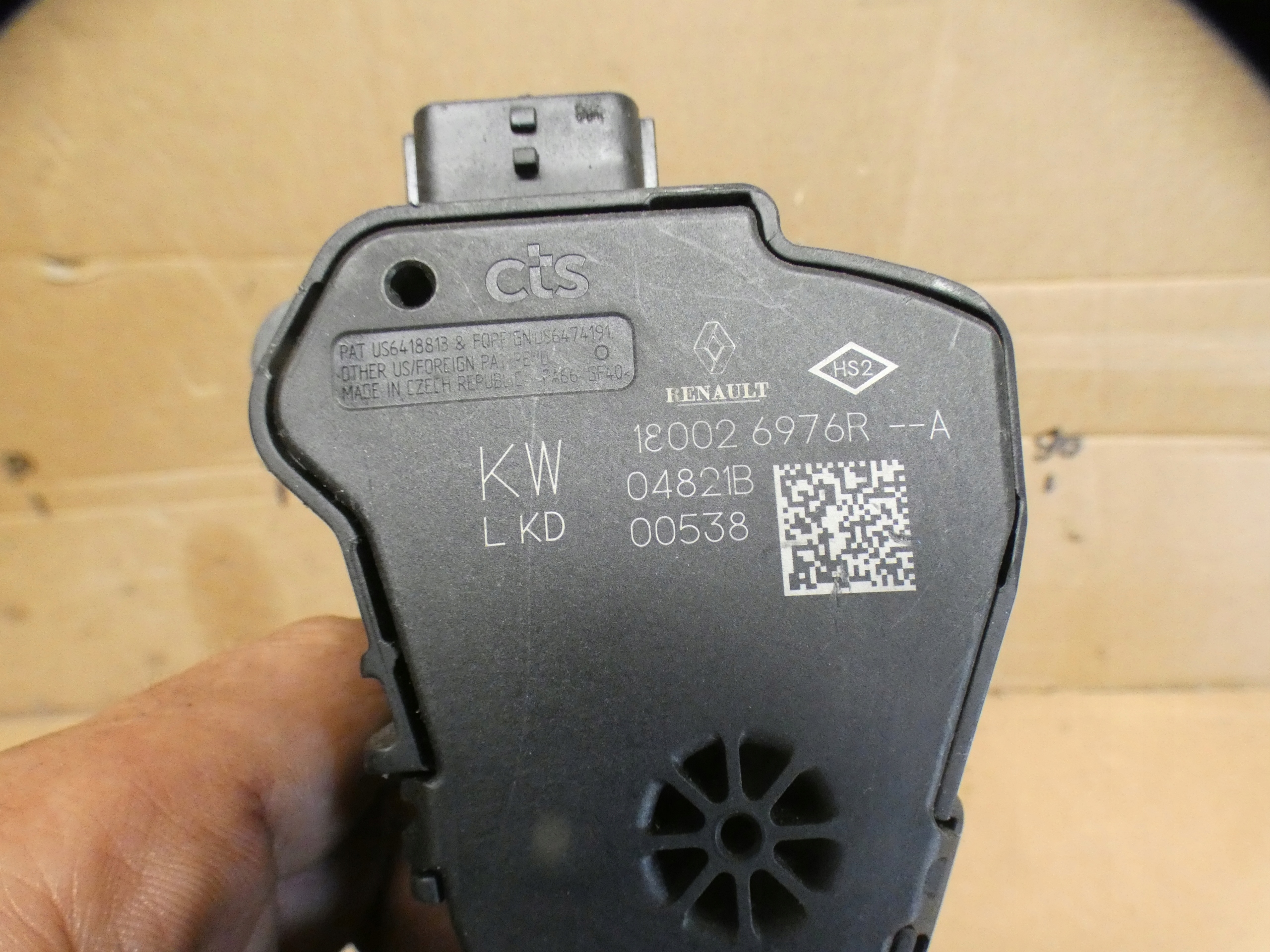accelerator pedal RENAULT EXPRESS II 180026976R 2021-2024