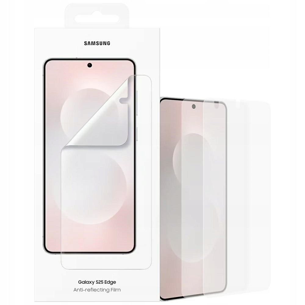 Ochranné Pouzdro Samsung s antireflexní Fólie 2 ks, pro Galaxy S25 Edge