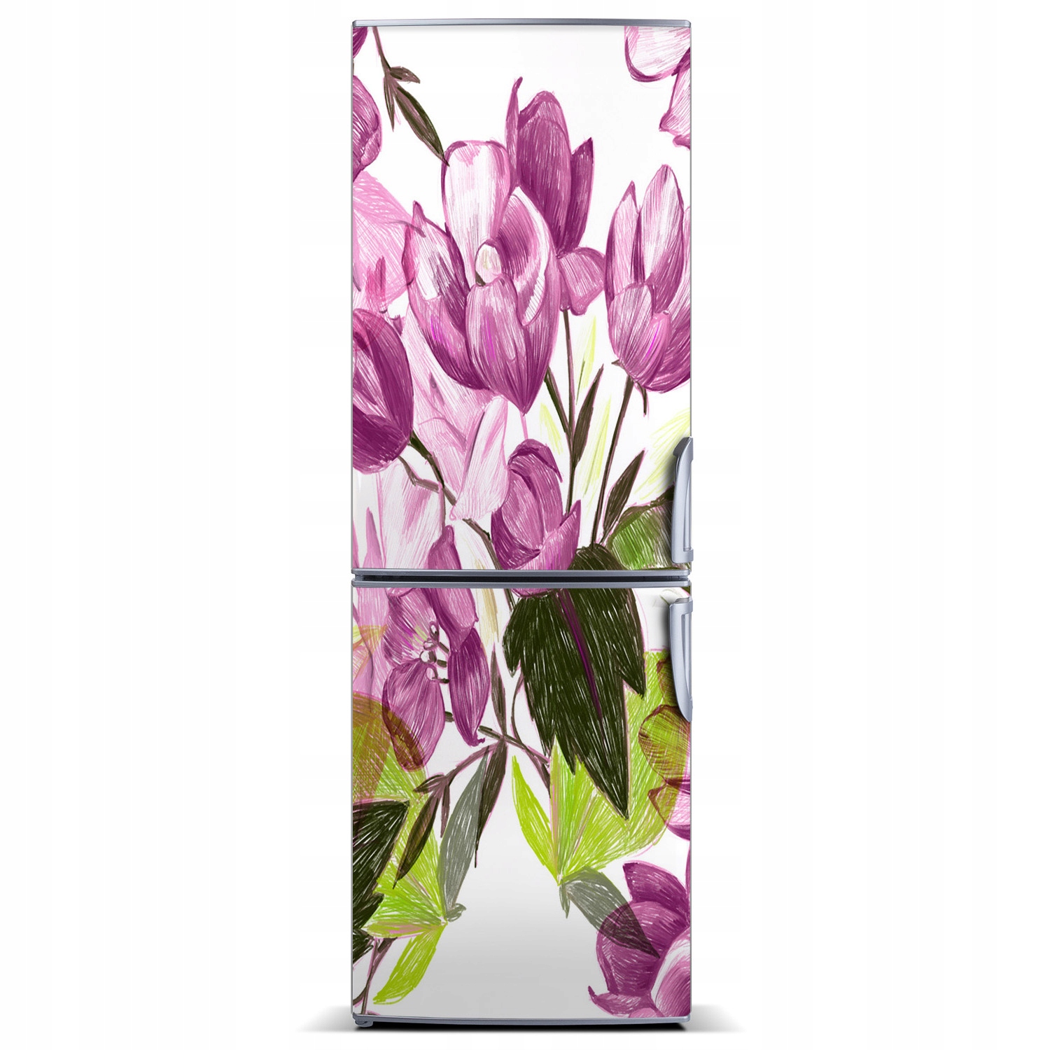 

Magnes Magnes na lodówkę Fioletowe kwiaty 60x180