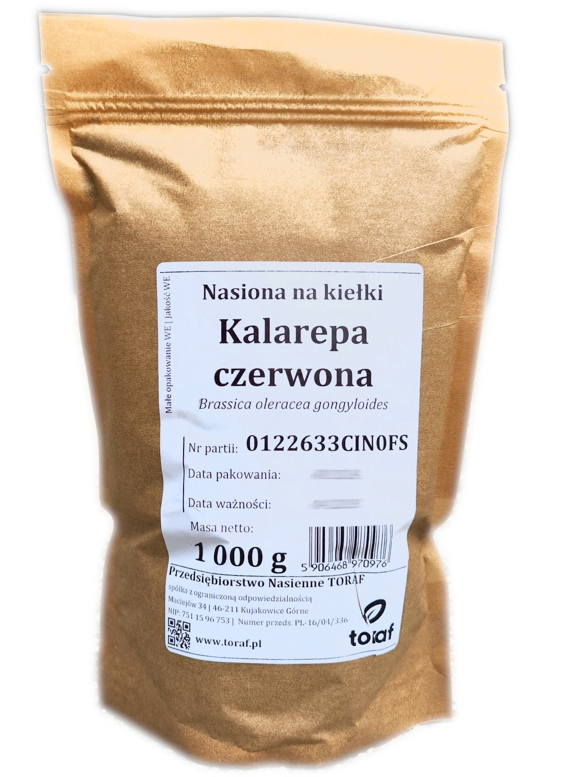 Levně Semena na klíčky Červený Kedluben 1 kg 1000 g Toraf