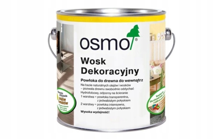 Osmo 3101 Bezbarvý Dekorační Vosk Nátěr 0,75L