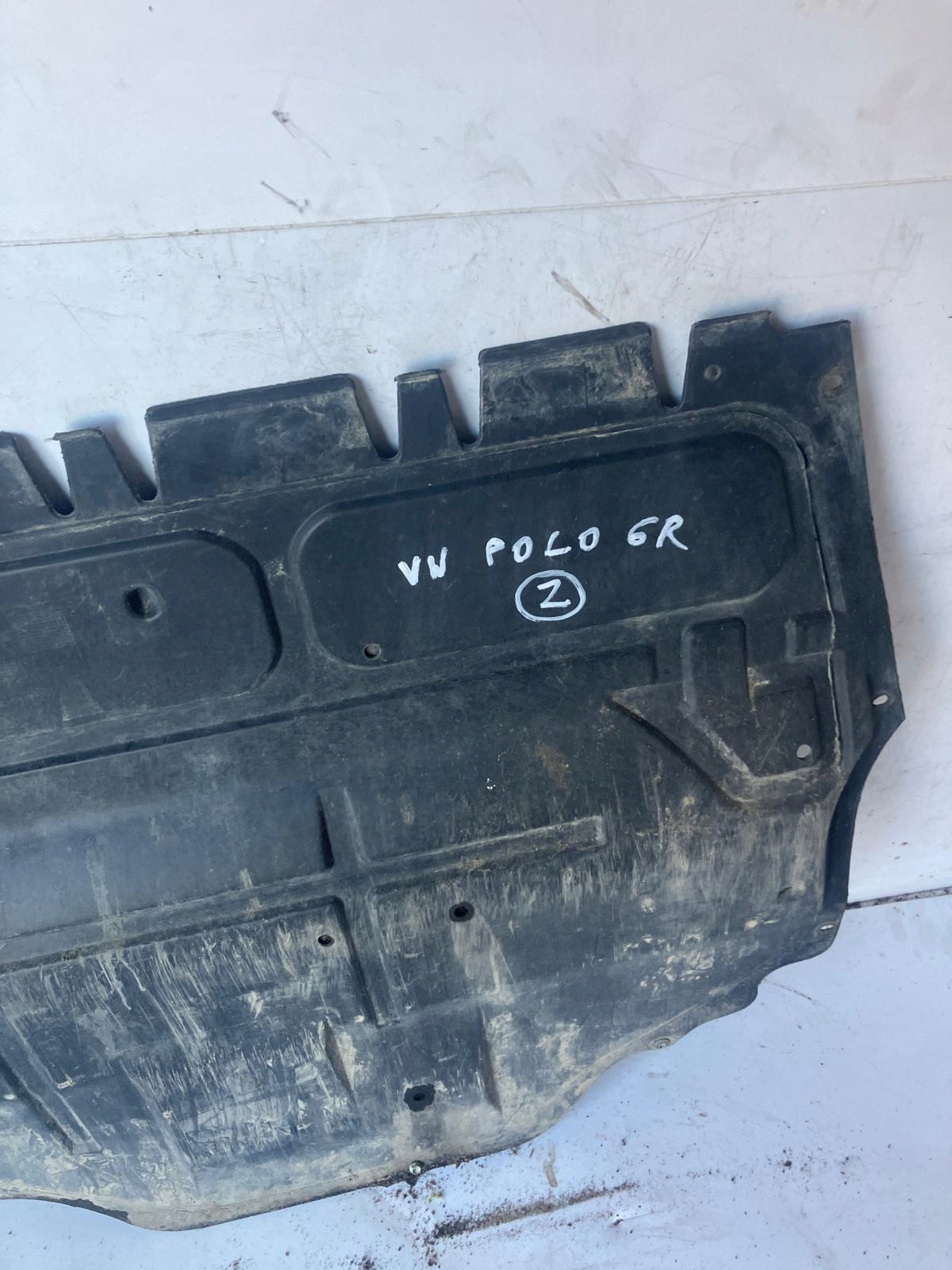cover cover lower below engine VW POLO 6R 6R0825235B