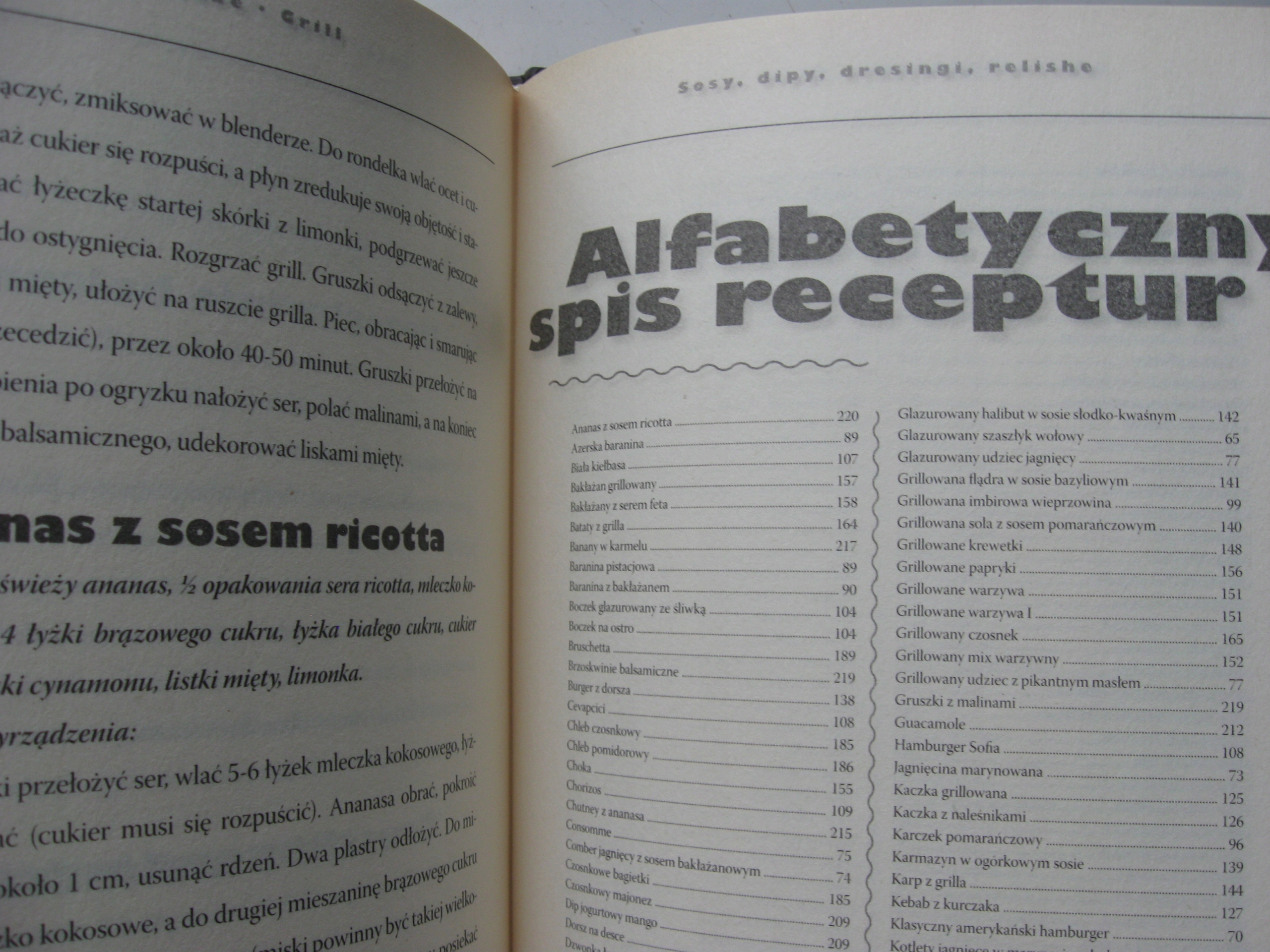 Domowy Wyrób Barbecue GRILL mięsa receptury, marynaty, sosy dodatki, Trojan Rok wydania 2014