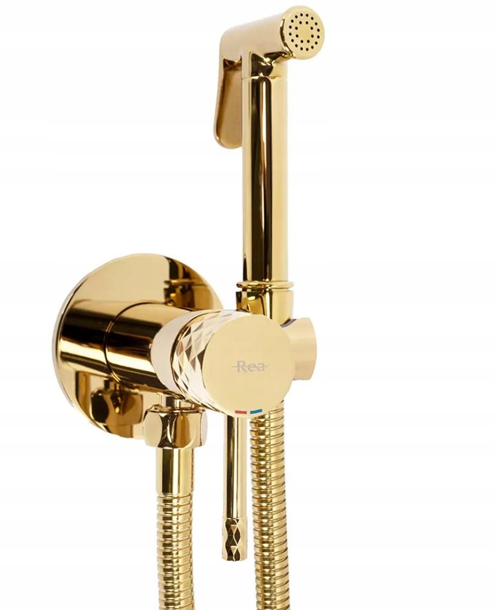 Bidetová Batéria Loop Lungo Diamond Zlatá Rea