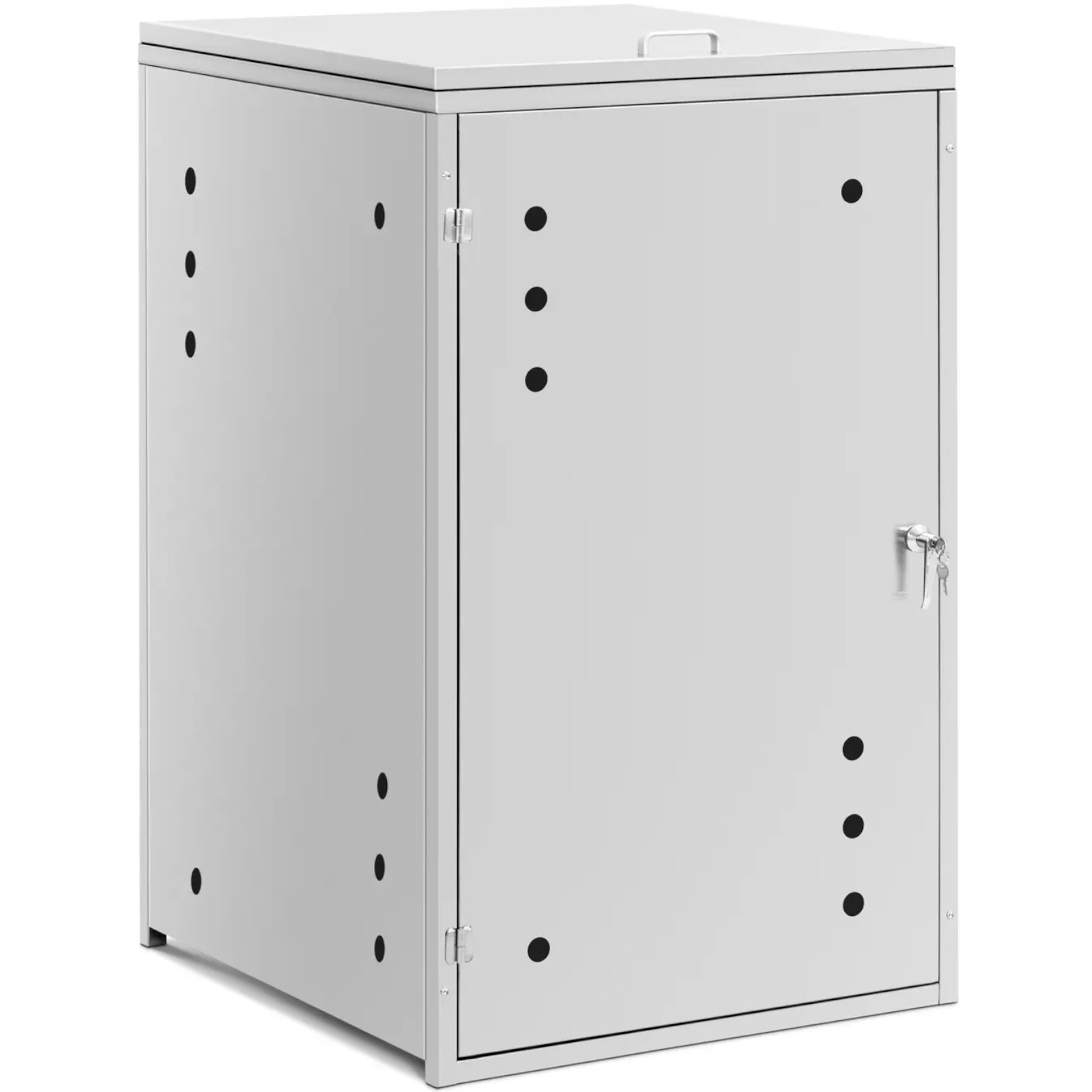 Kryt Na Odpadkový Koš, Ventilace, 240 L, Bezpečnostní Prvky