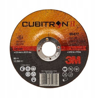 

Tarcza do cięcia 3M 125 x 2,5 Cubitron II 65477