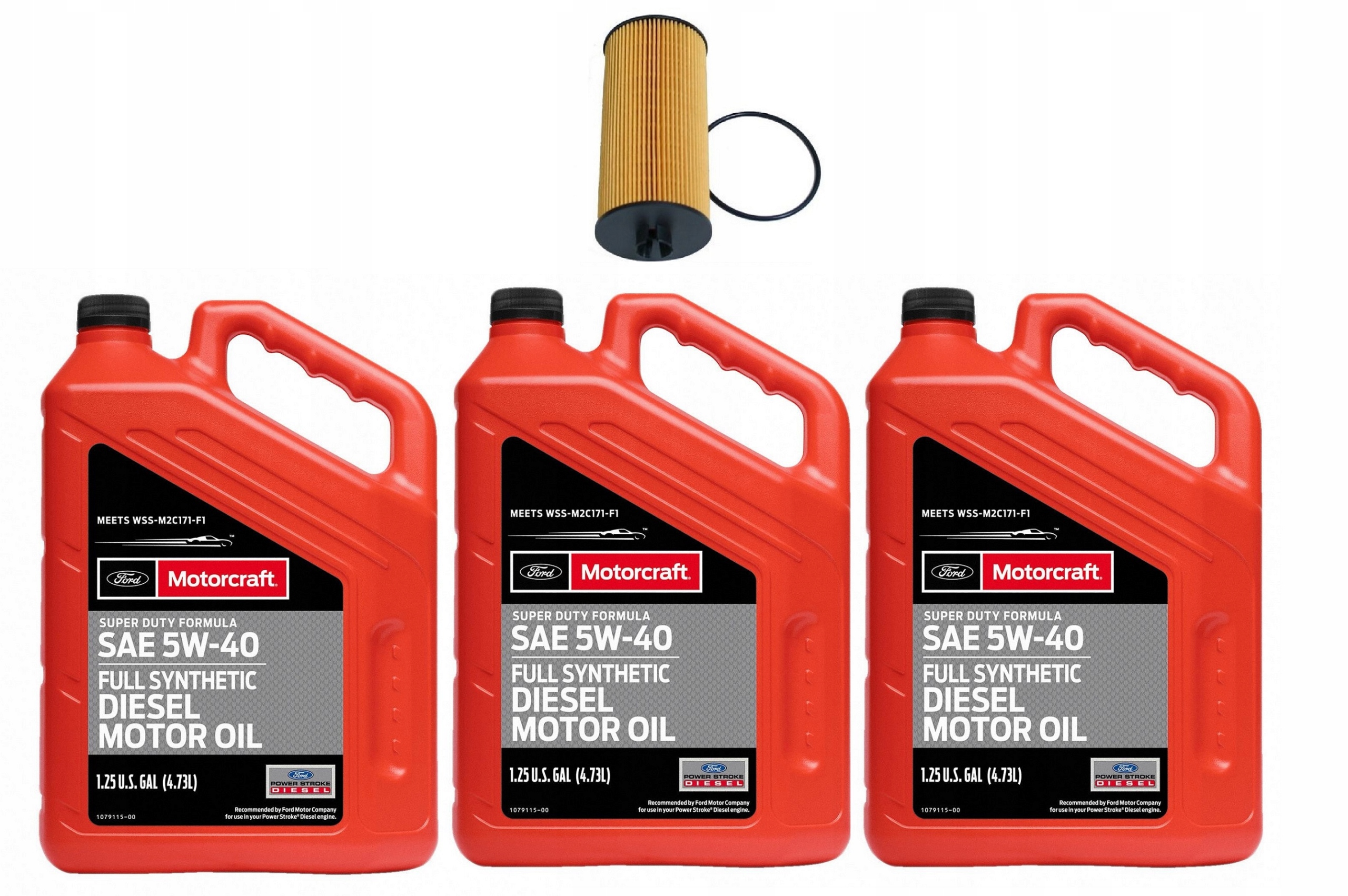 MOTORCRAFT 5W40 14L + FILTR FORD F-250 6,4 DIESEL