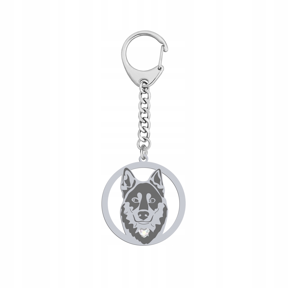 Přívěsek Na Klíče z Lapinporokoira 925 Šperky Dárek Gravírování Bonus