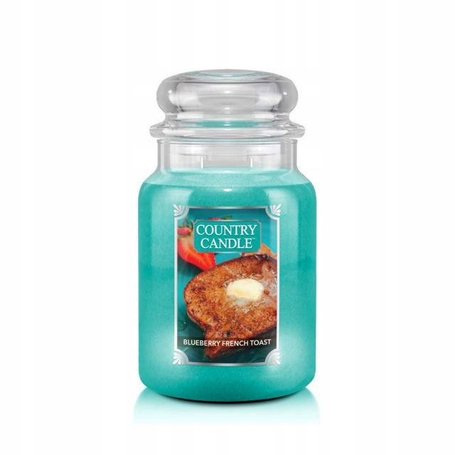 Blueberry French Toast – Country Candle – velká svíčka (652 g)