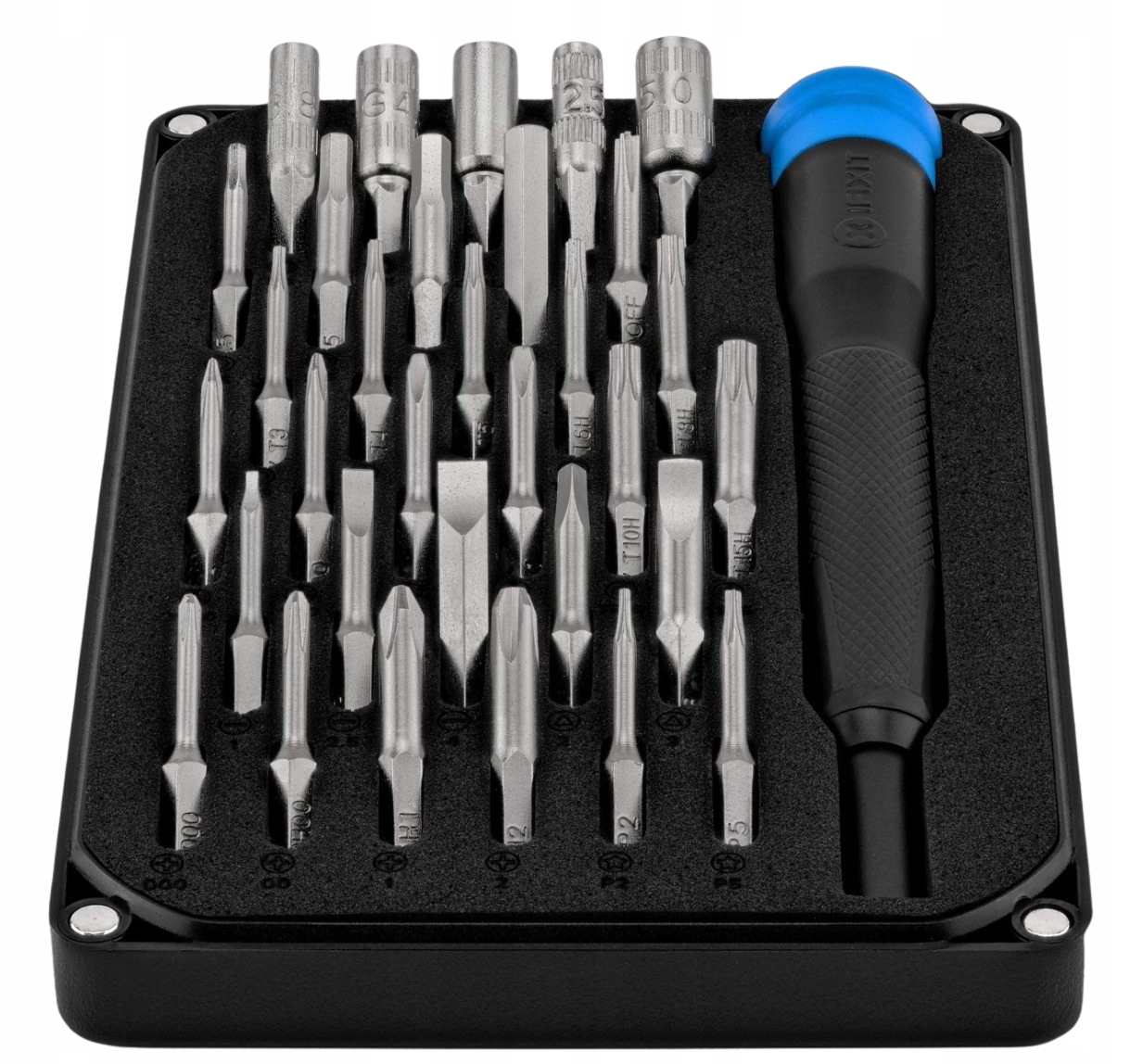 Org Zestaw Moray Śrubokręt 32 precyzyjne bity końcówki do napraw (iFixit)