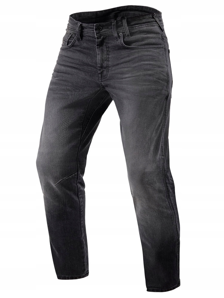 Rev'It! Detroit 2 Tf M. Grey Motocyklové džínsy