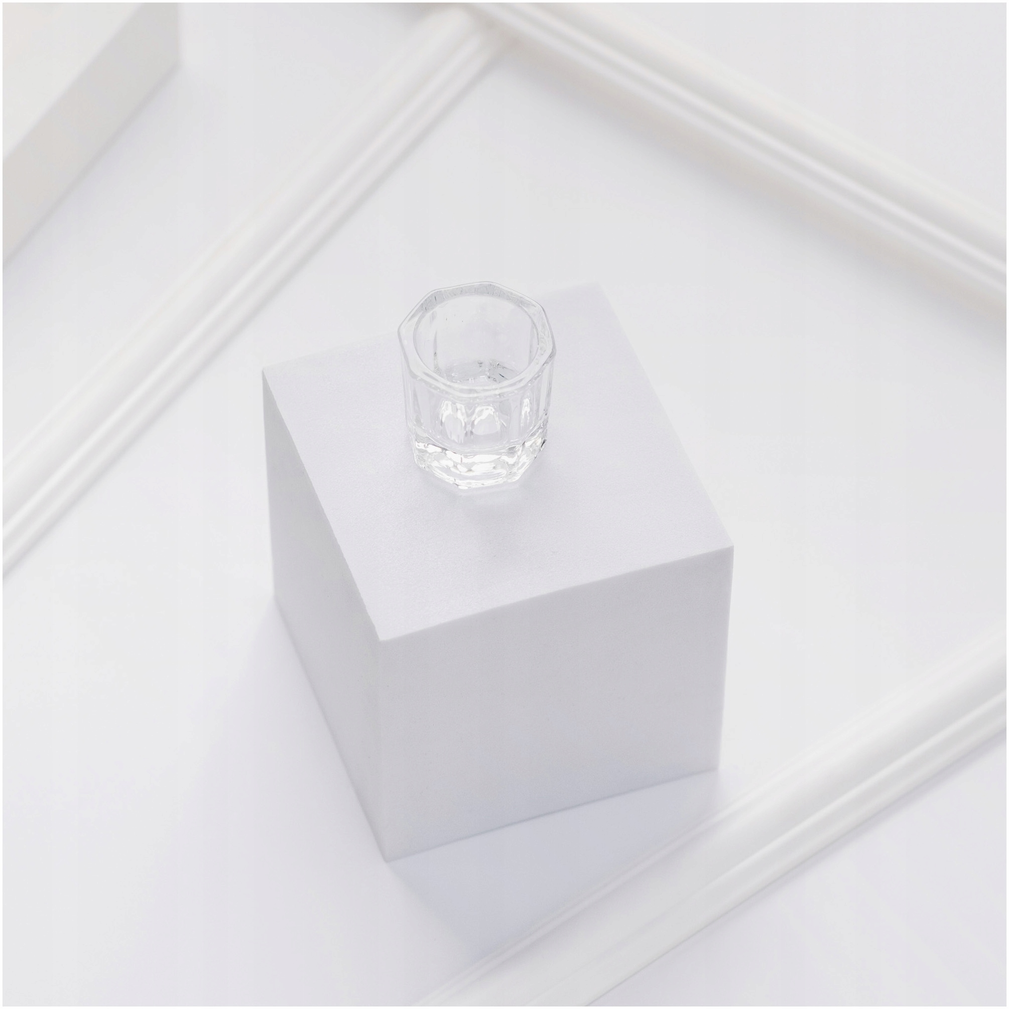 Kieliszek do Henny Brwi Rzęsy Włosy Pojemnik Liquid Naczynko Szklane EAN (GTIN) 5903802811216