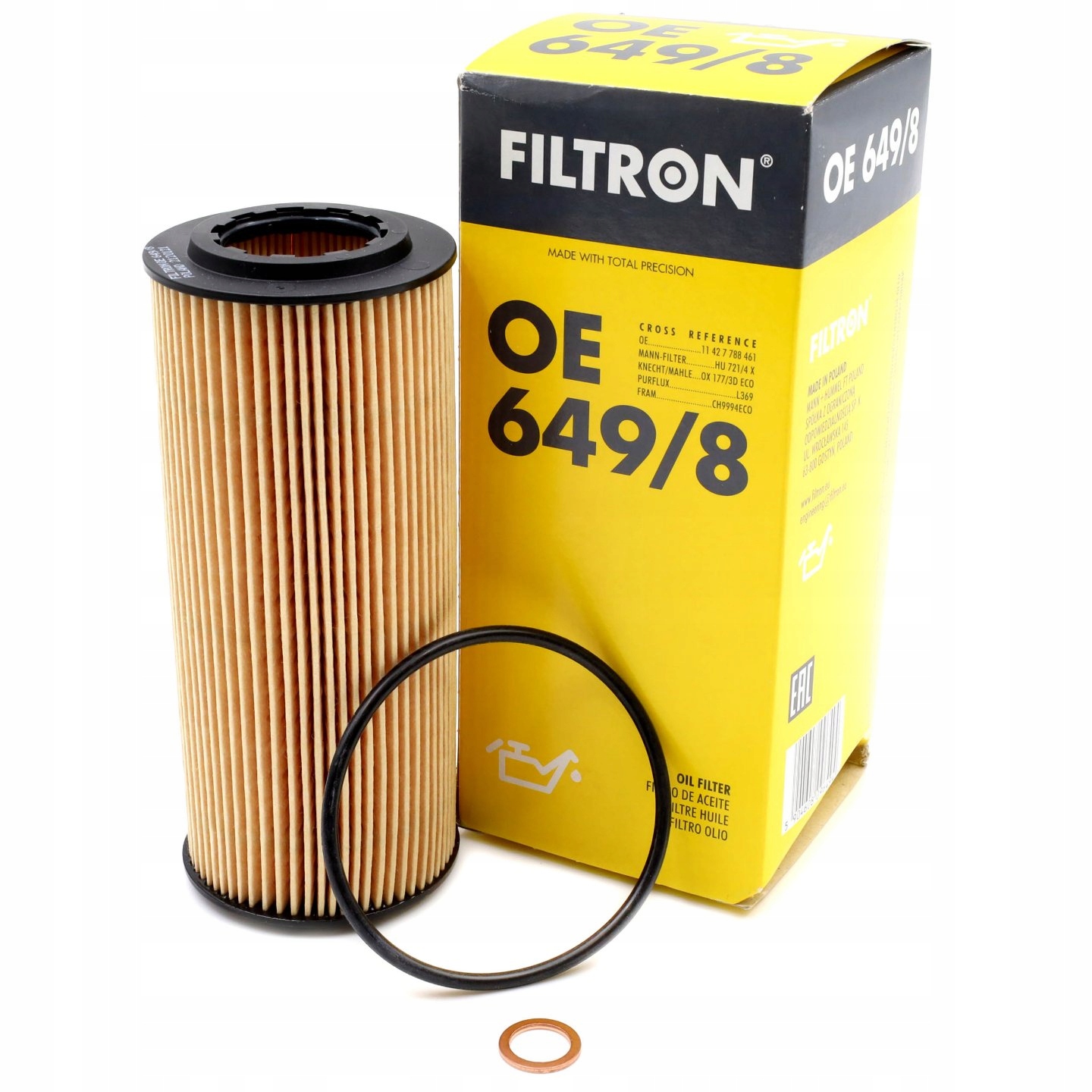 Filtron OE 649/8 Olejový filter