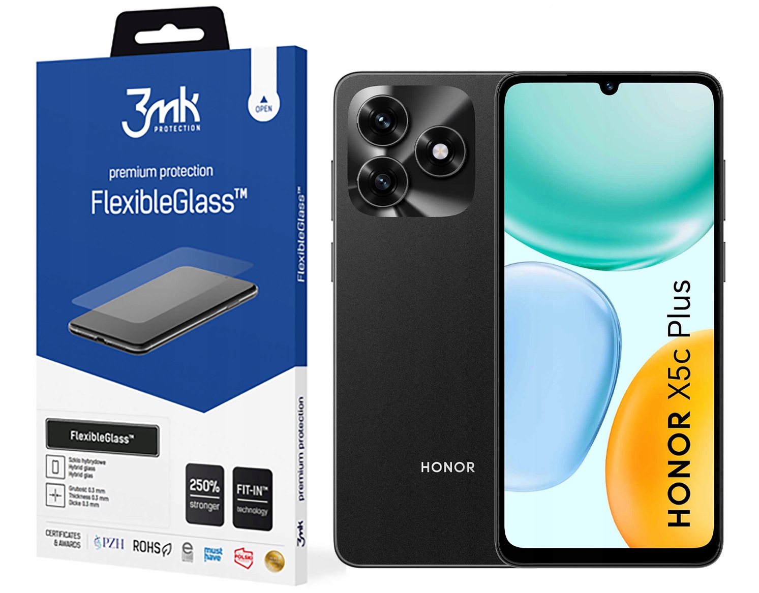 Hybridné sklo Flexibleglass 3MK pre Honor X5C Plus 4G