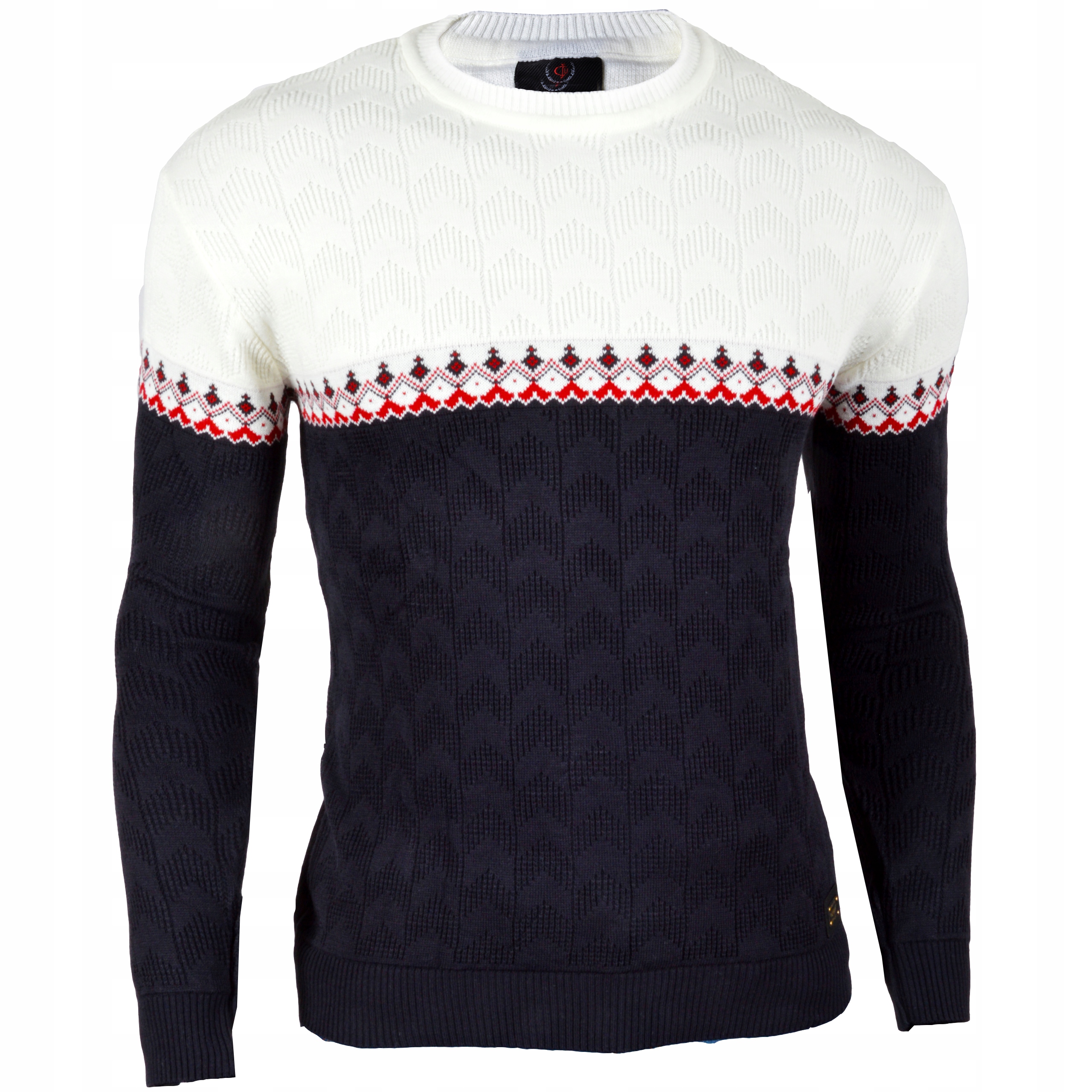 Pánský svetr Mikina norská Klasický Regular Teplý