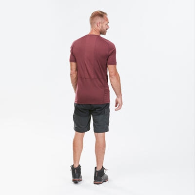 Spodnie trekkingowe męskie Forclaz MT100 2w1 Kolor szary