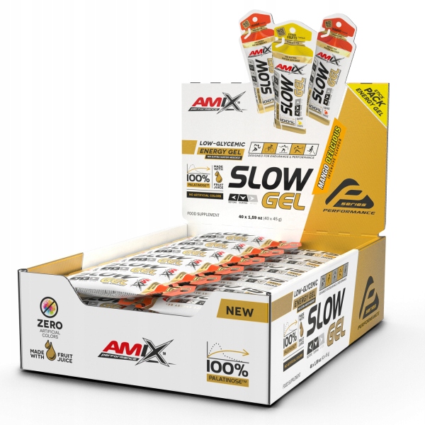 40x Slow Gel 45g citrus fruits