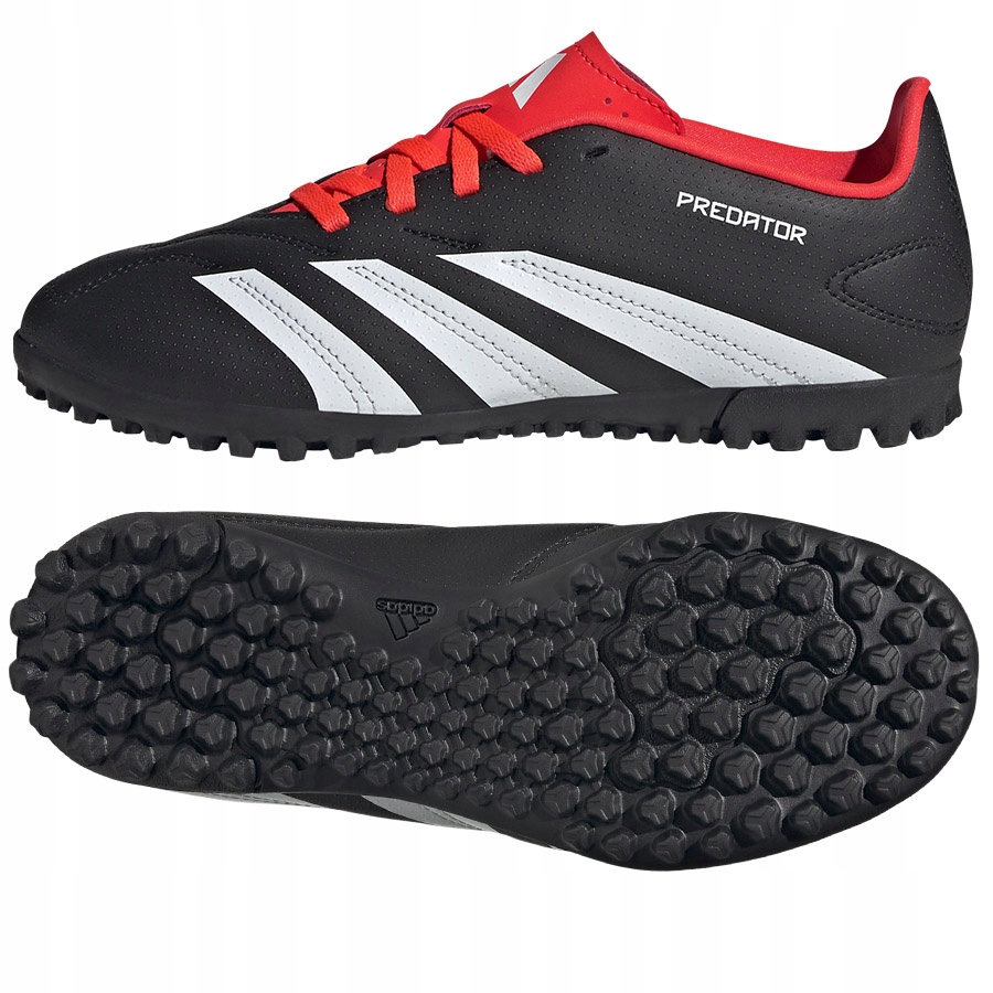 Predator Club L Tf Cblack/ftwwht/solred