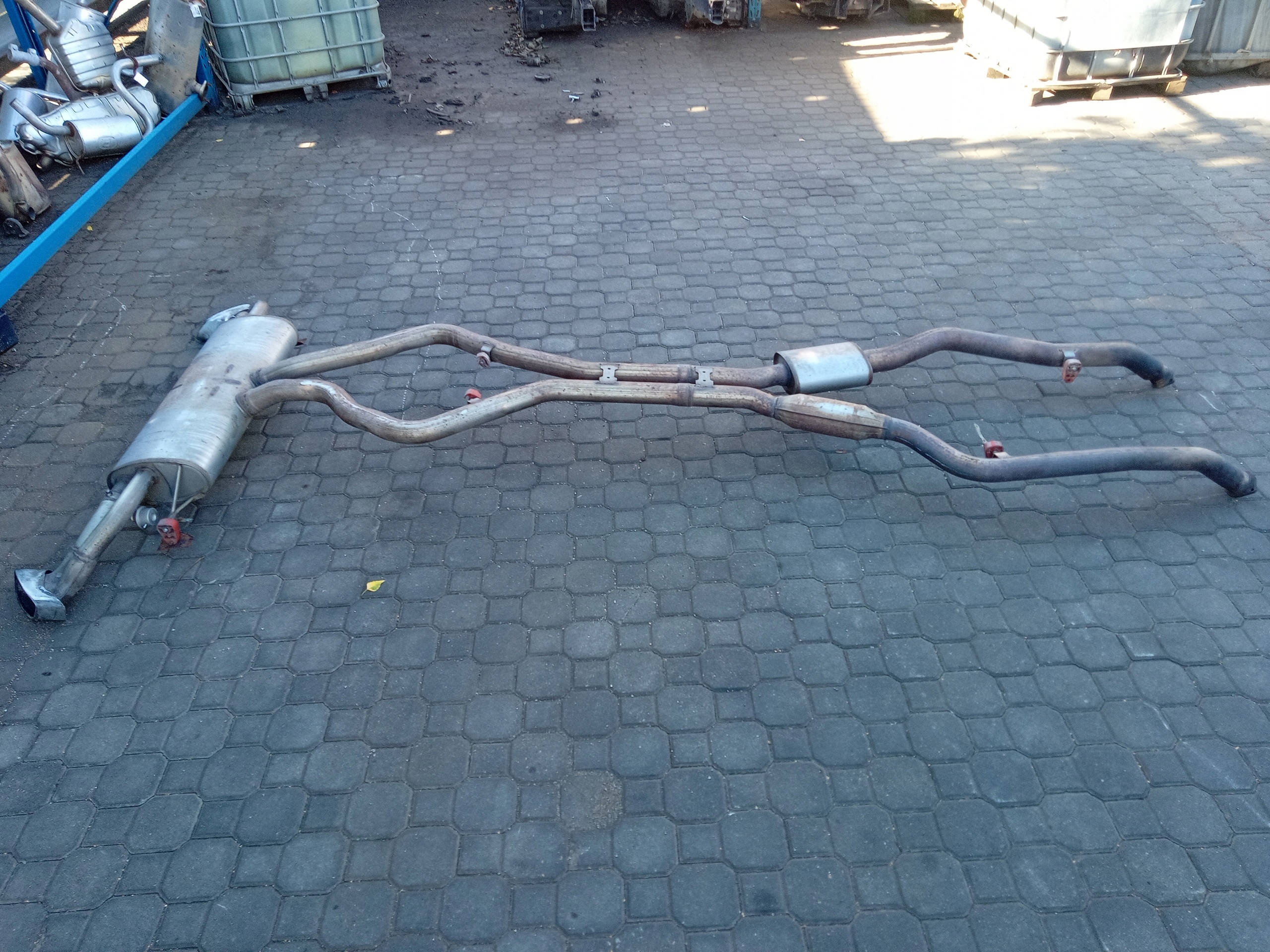 BMW X6 E72 4.4 HYBRID Повний вихлоп 7591218