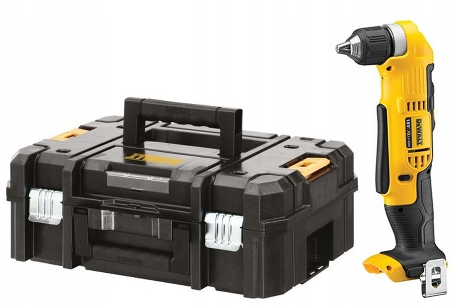 Dewalt DCD740NT Wiertarko-wkrętarka Kątowa 18V Li-ion Body Tstak