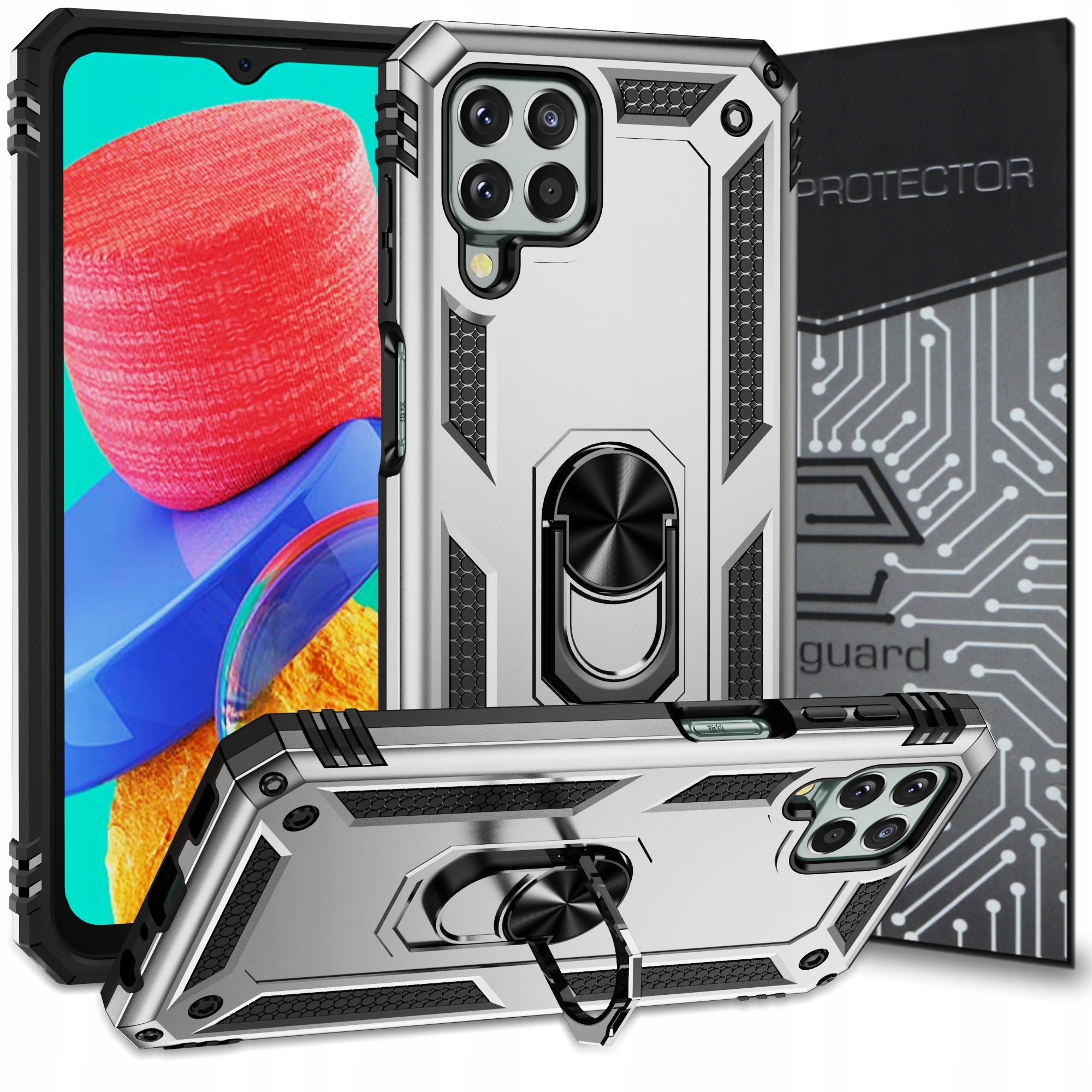 

Etui Pancerne Case+szkło do Samsung Galaxy M33 5G