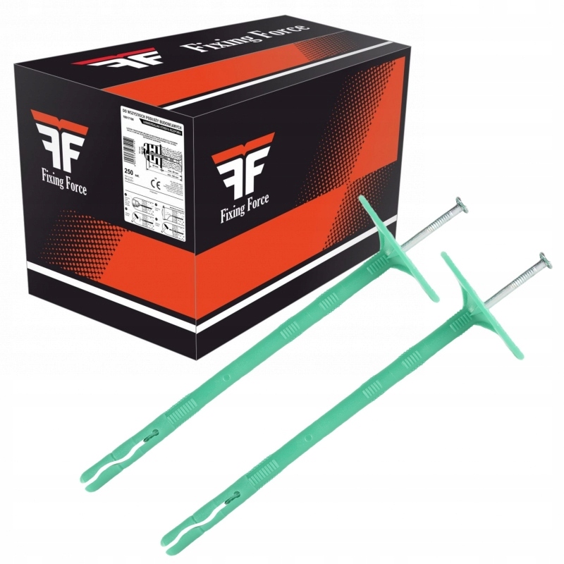Kolíky na polystyren s kovovým trnem Fixing