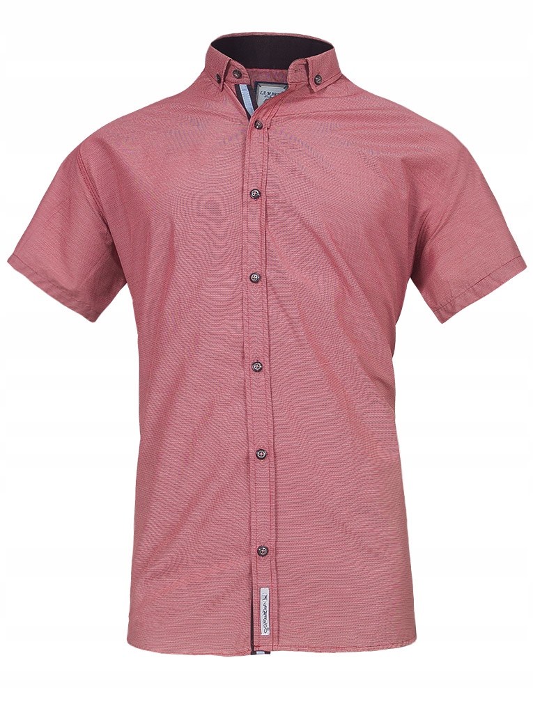 

Koszula Męska Krótki Rękaw LaMardo 06 3XL czerwona