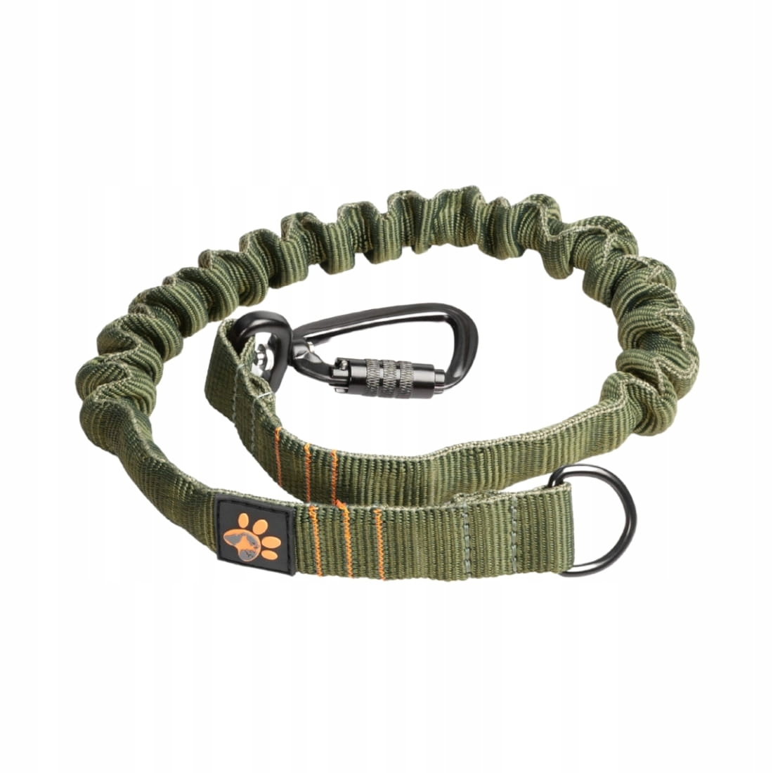 Levně Tlumič pro vodítko JoQu pro velkého škubajícího psa Khaki