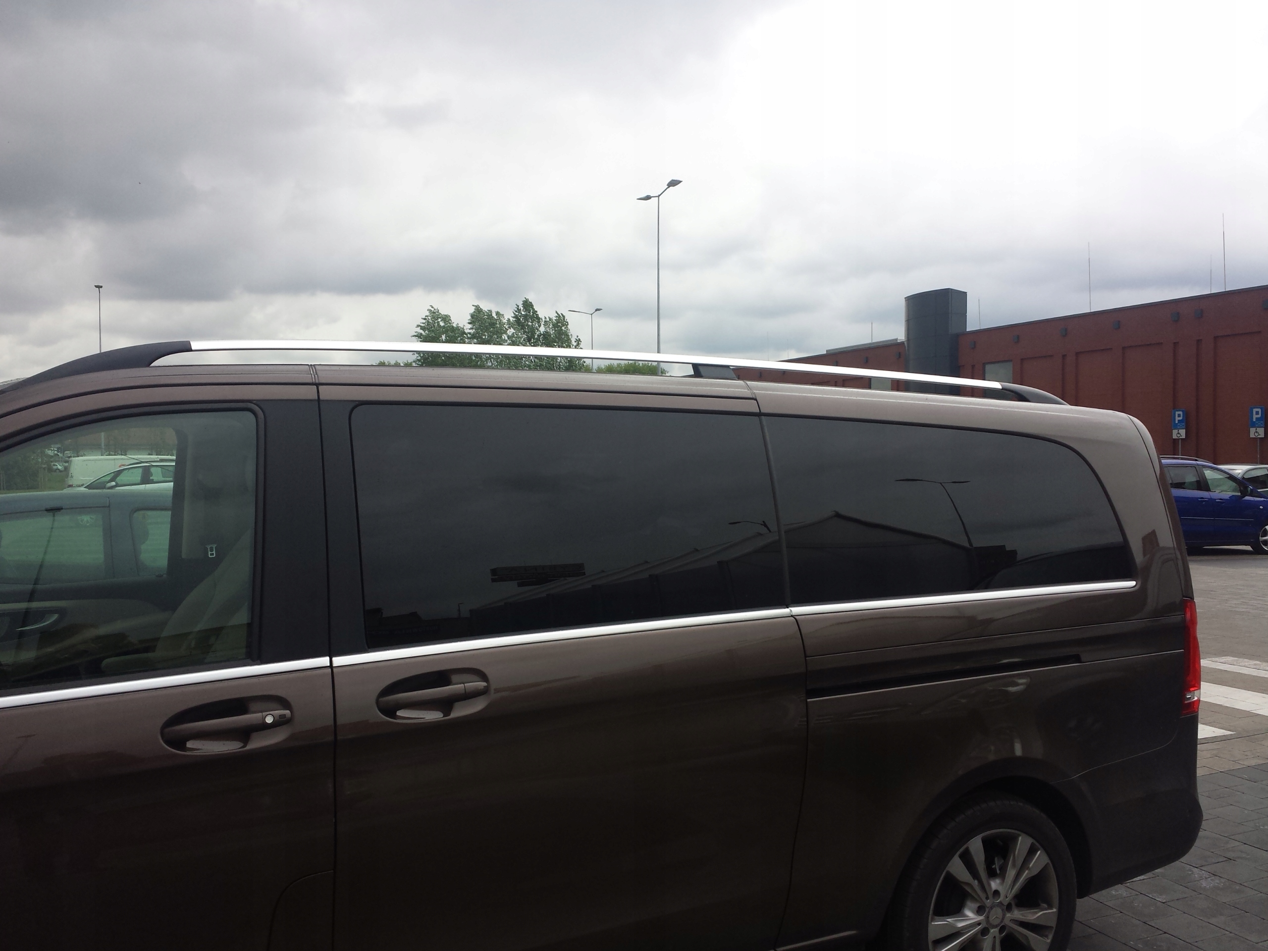 MERCEDES VITO 447 2014 + LONG L3 BAGAŻNIK RELINGI ŁADNE MOCNE Producent części Inny