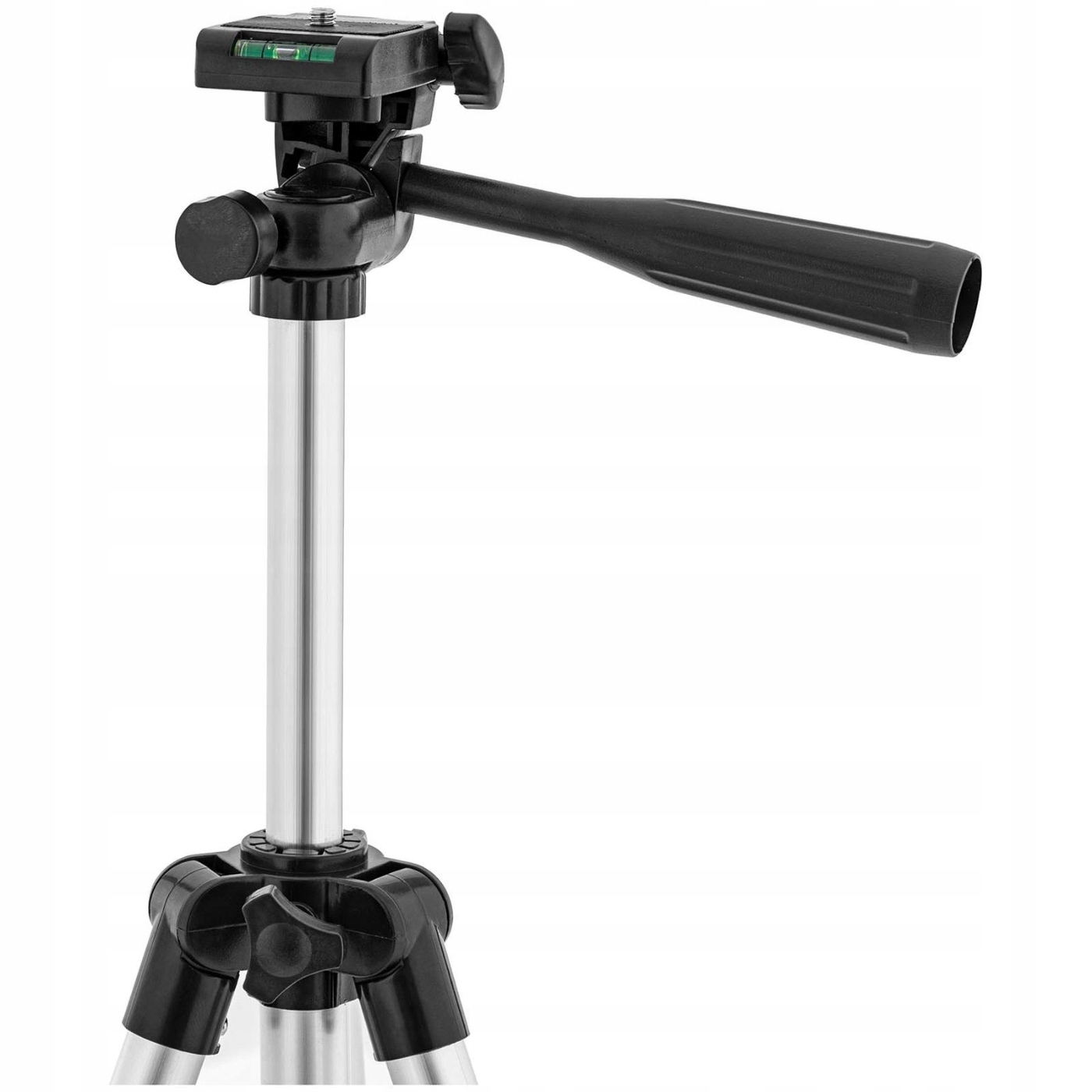 STATYW GEODEZYJNY Z GŁOWICĄ POD KAMERĘ LASER 3 kg Stan opakowania oryginalne