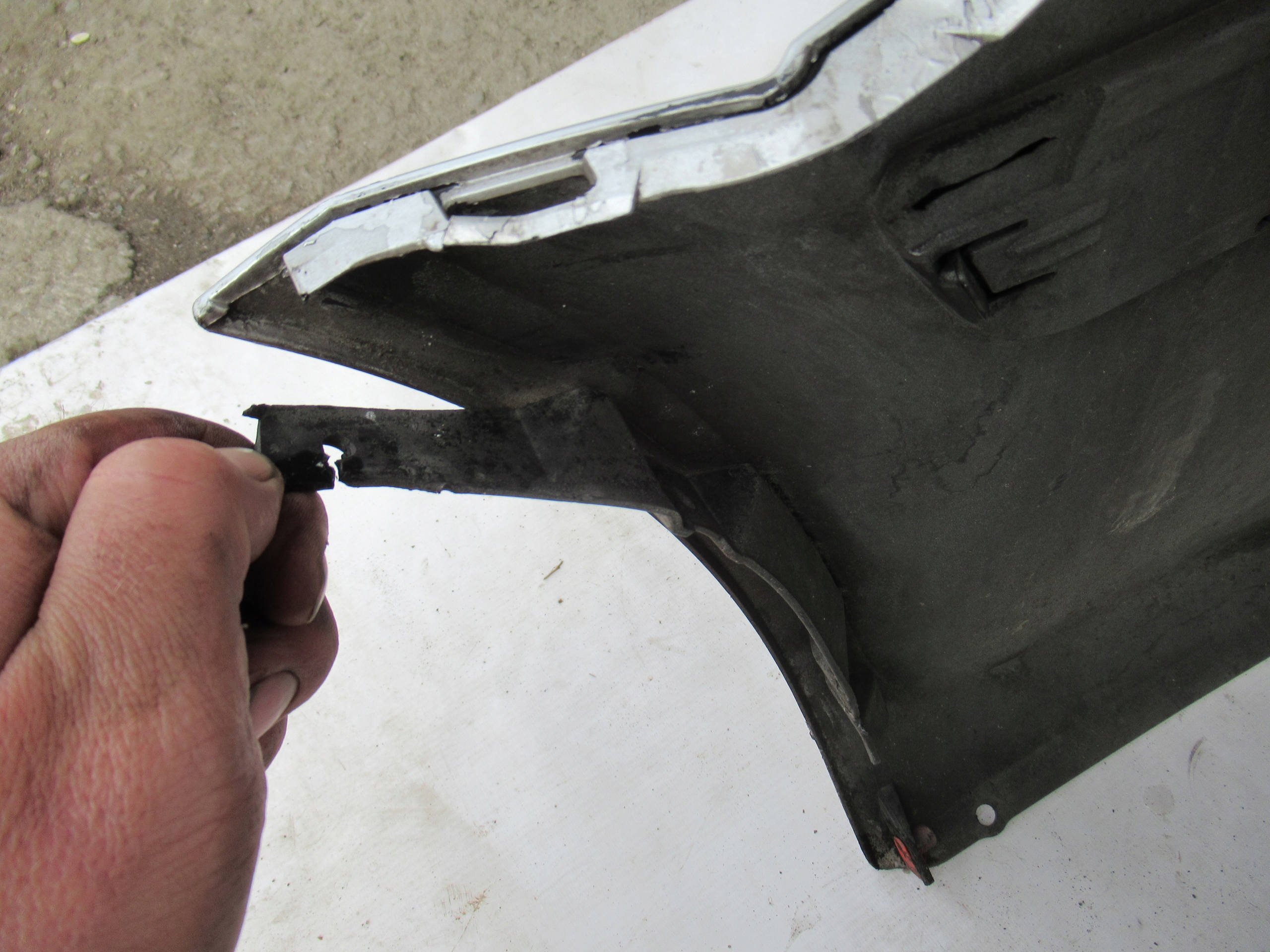 bumper rear part rear OPEL ASTRA H 3 III KOMBI