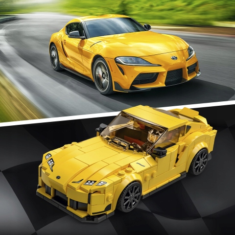 LEGO TOYOTA SUPRA GR WYŚCIGÓWKA SAMOCHÓD SPORTOWY Marka LEGO