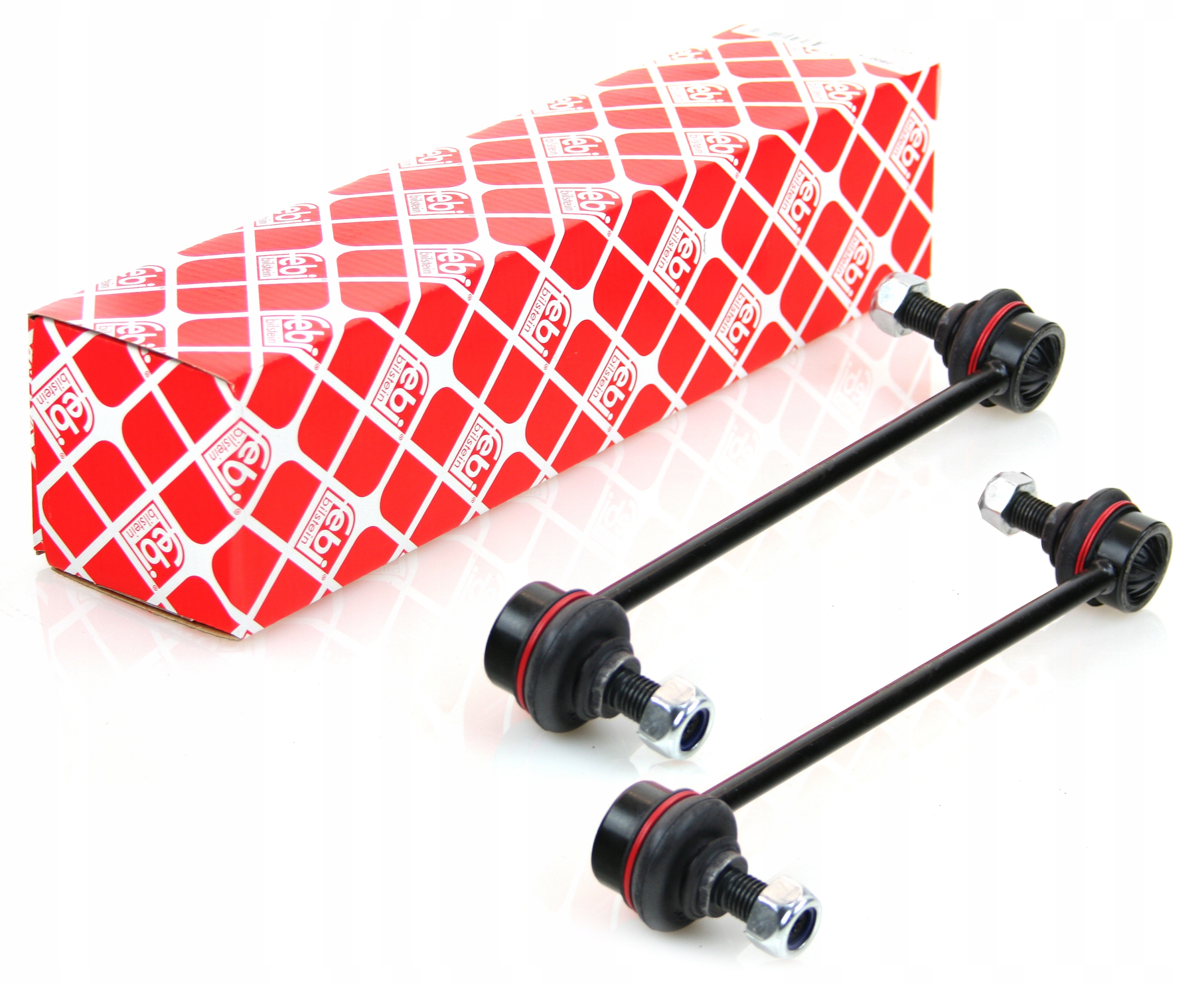 2x FEBI ŁĄCZNIK STABILIZATORA CORSA VECTRA MERIVA COMBO SAAB LEWY + PRAWY