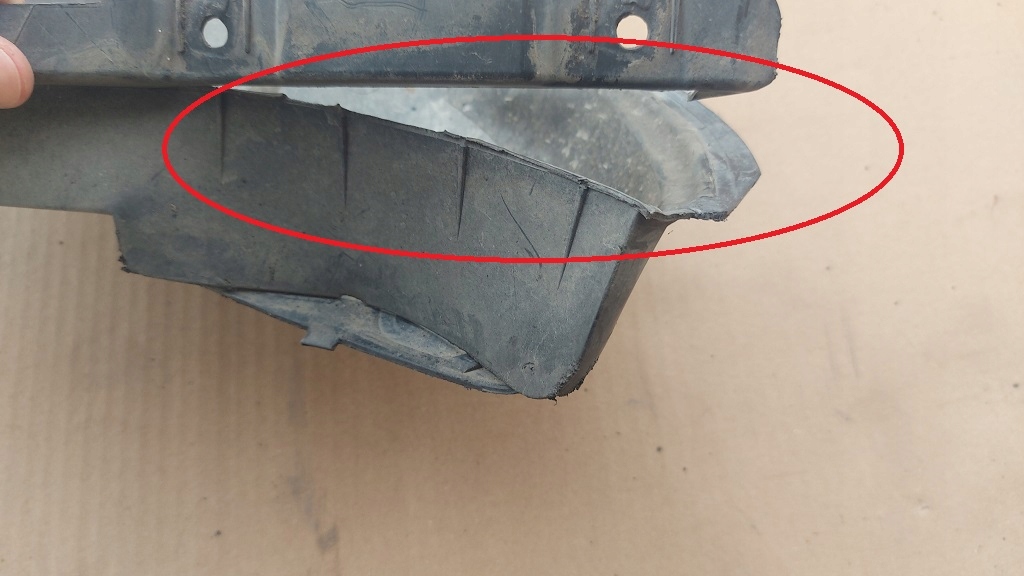 mudguard TROJKAT part NADKOLA right front BMW 5 G30 G31