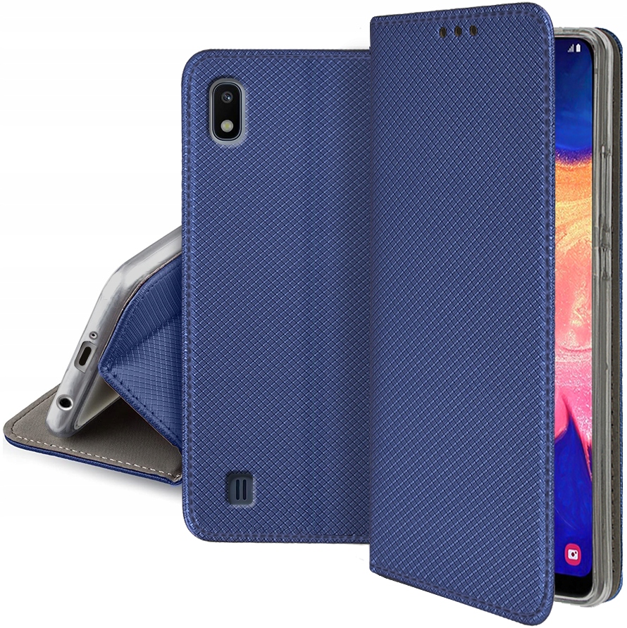 

Etui Smart Magnet Szkło 9H do Samsung Galaxy A10