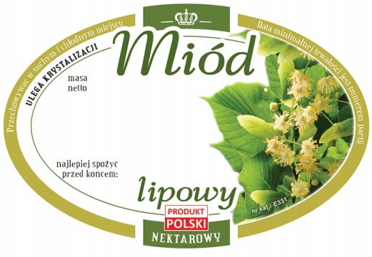 

Etykiety Owalne Samoprzylepne 100szt Lipowy