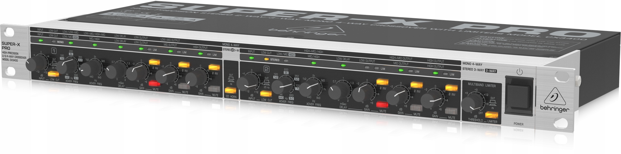 Behringer CX 3400 CX3400 V2 Výhybka S Limitérem